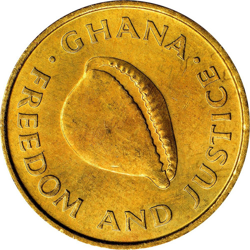 Ghana Moneda De 1 Cedi 1984 - Km#25 - Sin Circular