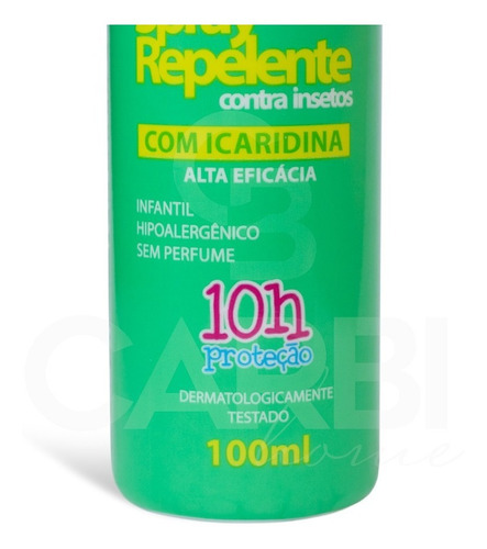 Kit 3 Spray Repelente De Insetos Dengue Com Icaridina Dura Até 10 Horas Hipoalergênico Não Perfumado
