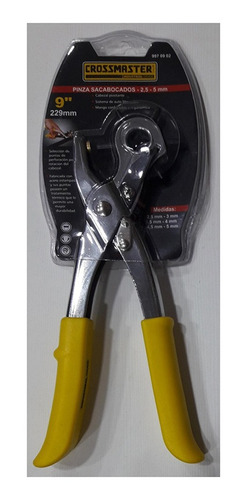 Pinza Sacabocados 2,5 A 5 Mm Crossmaster 9970902 Reforzada