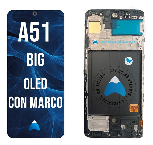 Modulo Pantalla Para Samsung A51 A515 Big Oled Con Marco