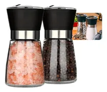 Comprar Kit 2 Moedores De Sal Grosso E Pimenta Do Reino Em Aço Inox