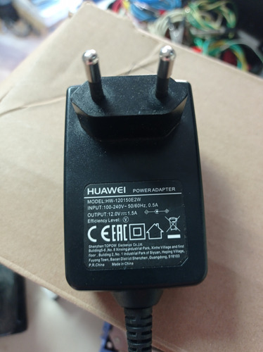 Adaptador 12volts 2a Huawei 