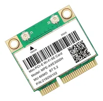 Comprar Tarjeta Wifi Mpe-axe3000h Wifi 6e Tarjeta Pci-e De 2400 Mbps