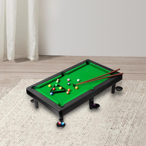 Juego De Billar Mini Juego De Billar De Mesa 55x33x15,5cm