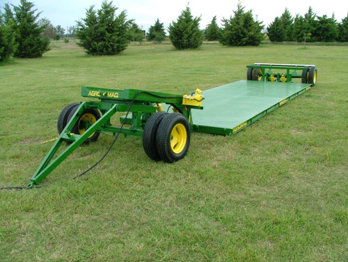 Tráiler Carretón Hidráulico - Para Transporte Y Uso Rural