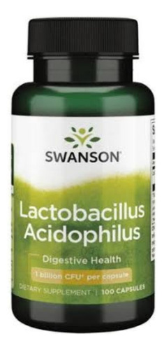 Probiotico Lactobacilus Acidophilus 100 Millones Swanson