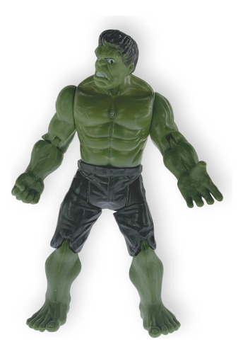 Bonecos 15 Cm Articulado Com Luz Vingadores Personagem:hulk