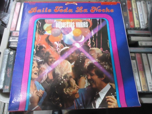 Baile Toda La Noche Orquestas Varias 3 Discos Lp