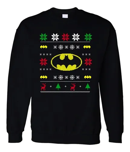 comprar Sudadera Anime Navidad Ugly Christmas Sweater Retro Batman 5