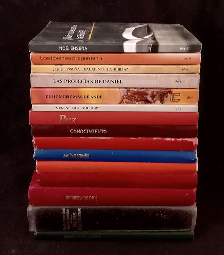 15 Libros Selectos De Bolsillo Lectura Testigos De Jehová (Usado)