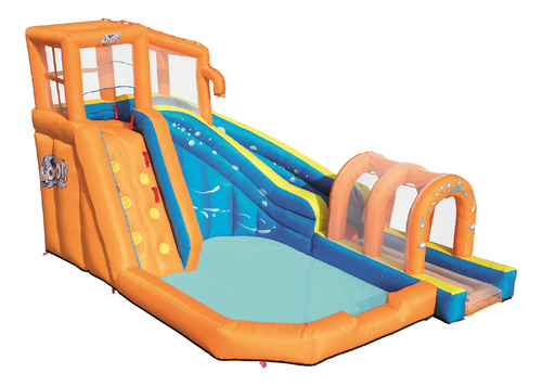 Mega Parque Aquático Inflável Hurricane H2ogo Bestway 110V