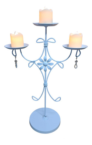 10 Centros De Mesa Candelabros Para  Vela Evento    ..