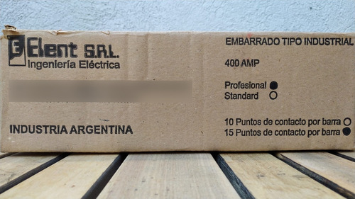 Bornera Distribuidora Elent Tetrapolar Profesional 400a
