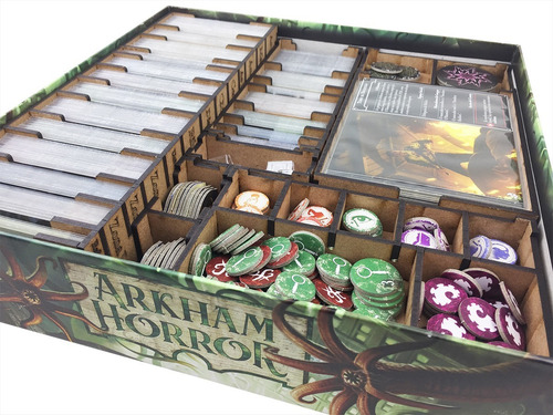 Organizador (insert) Para Arkham Horror (2ed) - Bucaneiros