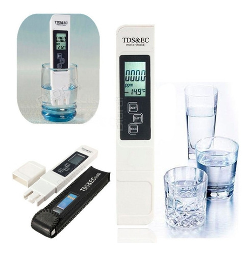 Imagen 4 de 6 de Medidor Digital Conductividad Y Tds 2 En 1 Agua Suelo Lince