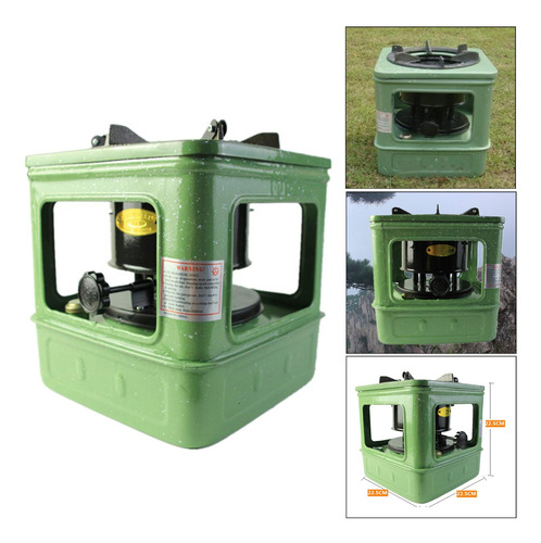 Portátil Práctico 10 Mechas Keroseno Estufa Camping