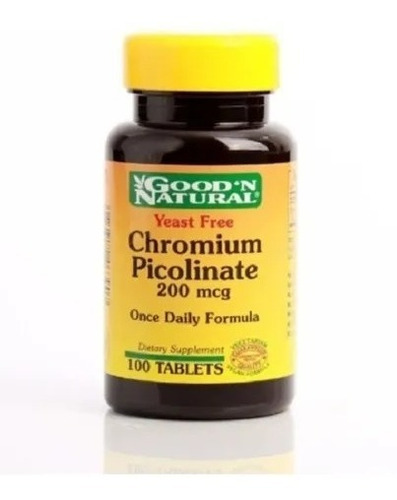 Chromium Picolinate X 100 Tab - Unidad a $499
