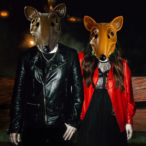 Máscara De Látex Para Ratas Y Ratones, Casco De Animal