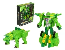 Comprar Robot Dinosaurio Transformer Figura Muñeco Triceratops 20cm