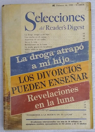 Selecciones Reader's Digest 80 Peugeot Mazda Quilmes Sacarin