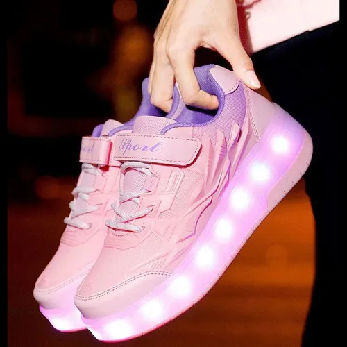 Zapatos Runaway, Patines De Verano, Ruedas Invisibles Recarg