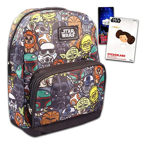 Mochila Preescolar Disney Star Wars Para Niños Pequeños De 4