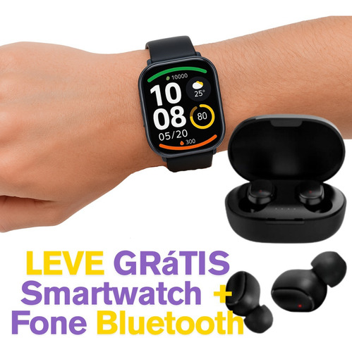Relogio Compativel Samsung Galaxy Smart Watch Band Bluetooth