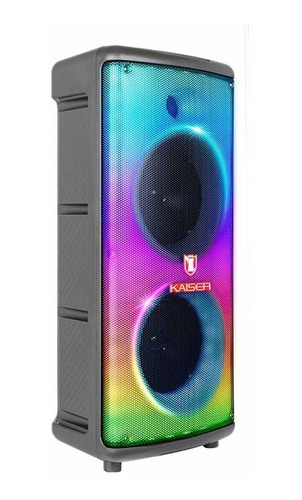 Imagen 3 de 4 de Bocina Bafle Recargable 2x6.5 Kaiser 6000w Ksr-link Ksw2066