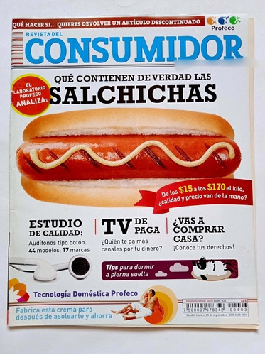 Revista Consumidor Mr Ruiz Comic Casas Salchichas Tv Sosa