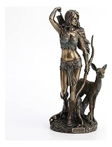 Estatua La Diosa Griega Artemis De La Caza