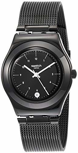 Swatch Ylb403m Neronero - Reloj De Cuarzo Suizo (metal), Col