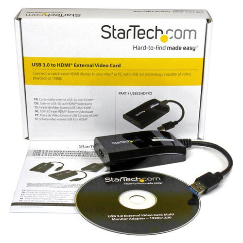 Adaptador De Vídeo Startech.com Usb32hdpro - Usb 3.0 A Hdmi (Usado)