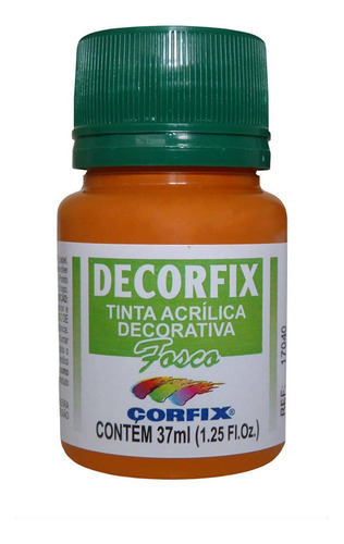 Tinta Decorfix Fosca 309 Laranja 37ml