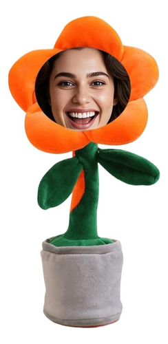 Peluche Interactivo Dancing Sunflower Con Cara Personalizada