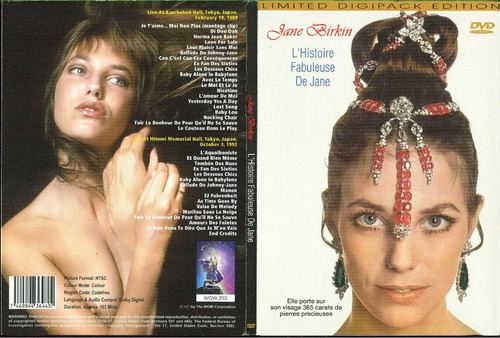 Jane Birkin Dvd Usa La Historia De...2 Shows Nuevo En Stock 
