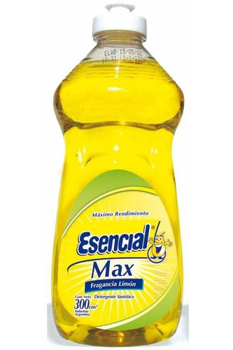 Pack X 24 Unid. Detergente  Max Limon 300 Cc Esencial Deter