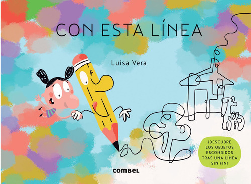 Con Esta Linea, De Vera Guardiola, Luisa. Combel Editorial, Tapa Dura En Español