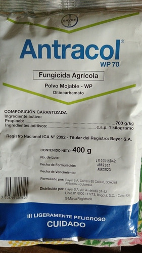 Imagen 1 de 2 de Fungicida Agricola Curaxil Mancozob Antracol