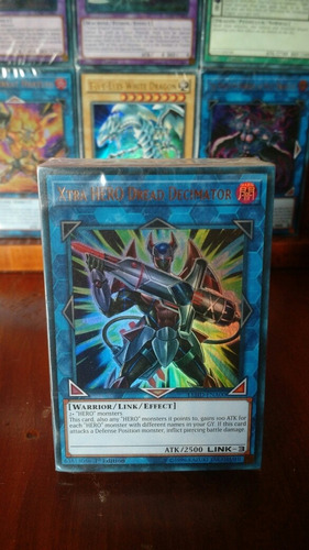 Xtra Hero Dread Decimator Legendary Hero Deck Yugioh Sellado