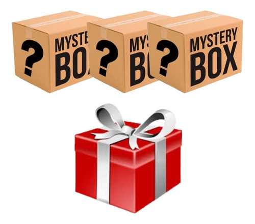 Pack X3 Cajas Box Misteriosas Sorpresa + Regalo Adicional