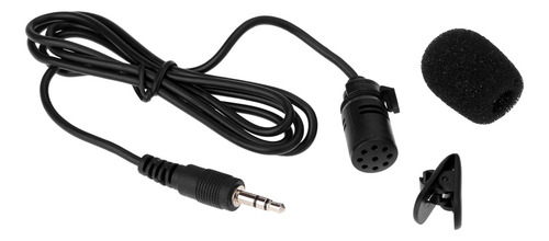 Micrófono Estéreo Clip Metal De 3,5 Mm Con Clip Para Cuello