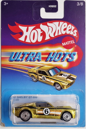 Hot Wheels ´67 Shelby Gt-500 Ultra Hots 3/8 Lacrado