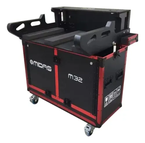 Flight Case Hidraulico Estuche Midas M32live Hardcase