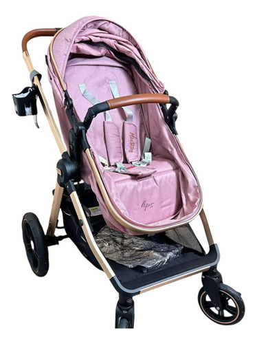 Coche Para Bebe Moisés Con Cubrepies. Toldillo Reversible