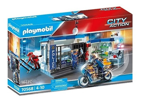 Playmobil City Action Policia: Escape De La Prisión Pm70568
