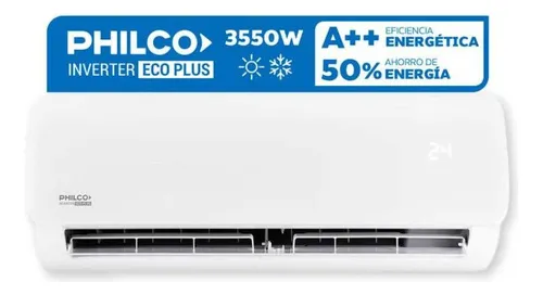 comprar Aire Acondicionado Split Inverter Frio\u002FCalor Philco PHIN35HA3BN 3053FG\u002F3550W EcoPlus