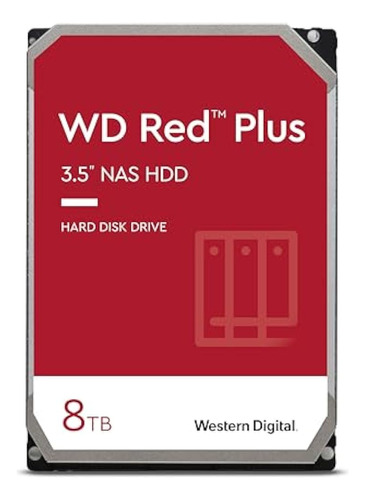 Western Digital 8tb Wd Red Plus Nas Disco Duro Interno - 564