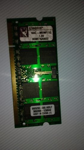 Memoria RAM 1GB 1 Kingston KAC-MEMF/1G