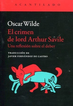 El Crimen De Lord Arthur Savile, Oscar Wilde, Acantilado