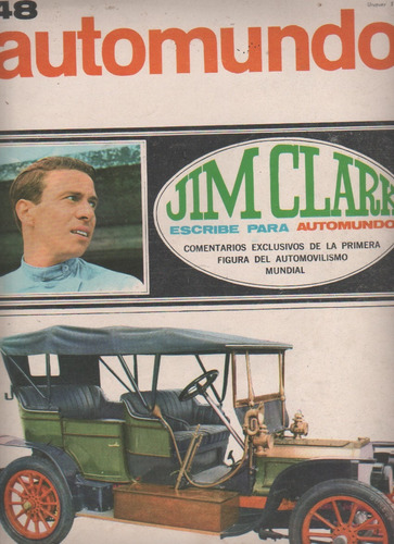 Revista ** Automundo * Nº 48 Año 19669 - Jim Clark 